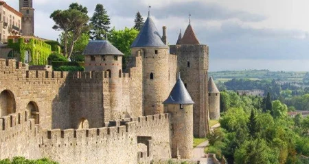 The medieval city of Carcassonne